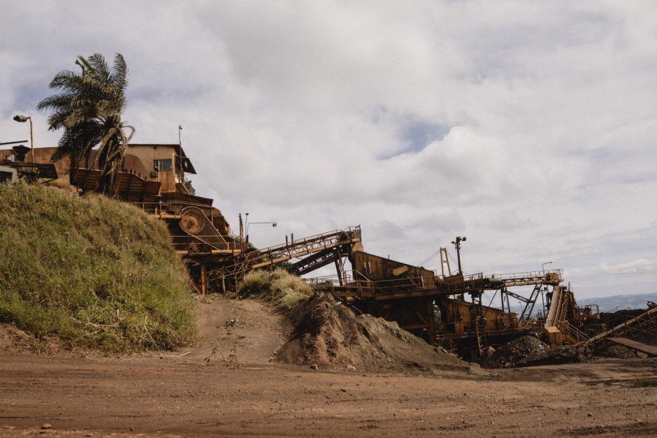 Brazil, Brumadinho, 27 January 2019 - Landscape affected by mining on the outskirts of Brumadinho.