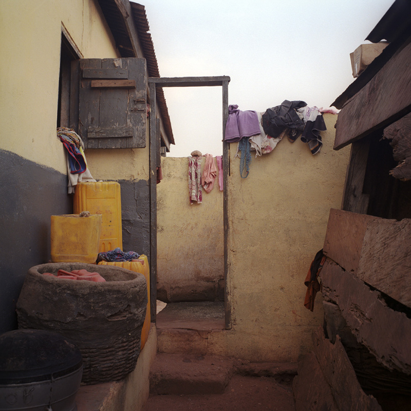 Ghana, Mumford, 2016Village's baths.Ghana, Mumford, 2016Les bains du village.Denis Dailleux / Agence VU