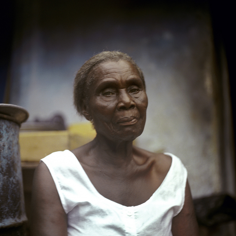 Ghana, Agona Swedru, 2009Kojo's grandmother.Ghana, Agona Swedru, 2009La grand-mère de Kojo.Denis Dailleux / Agence VU
