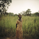 Ghana, Agogo, 2014Portrait of a little girl.Ghana, Agogo, 2014Portrait d'une jeune fille.Denis Dailleux / Agence VU