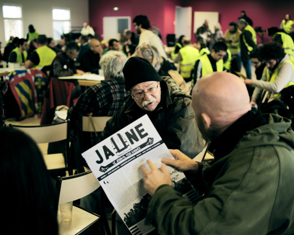 France, Commercy, 26 January 2019 - General meeting at Commercy.