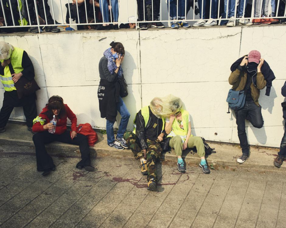 France, Paris, 01 mai 2019 - Labour Day demonstration, between Montparnasse and Place d'Italie.