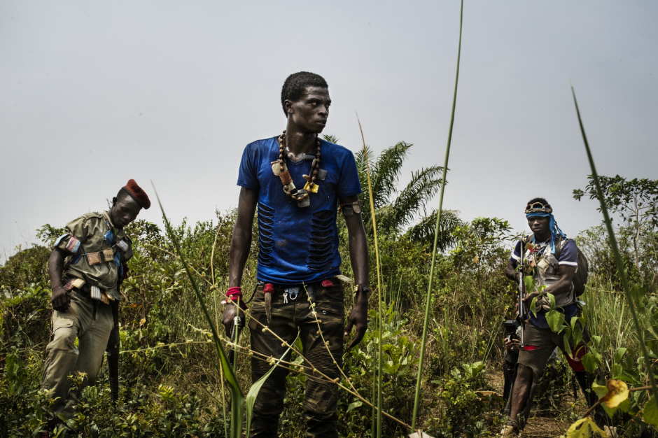 Central Africa, Bangui, 30 November 2018On the movie set of the film "Camille", by Boris Lojkine in Central Africa.Fiacre Bindala, the film's first Central African role during the shooting of a scene on the outskirts of Bangui.République Centrafricaine, Bangui, 30 novembre 2018Tournage du film "Camille" de Boris Lojkine en Centrafrique.Fiacre Bindala, premier rôle centrafricain  du film lors du tournage d'une scène en périphérie de Bangui.Michael Zumstein / Agence VU