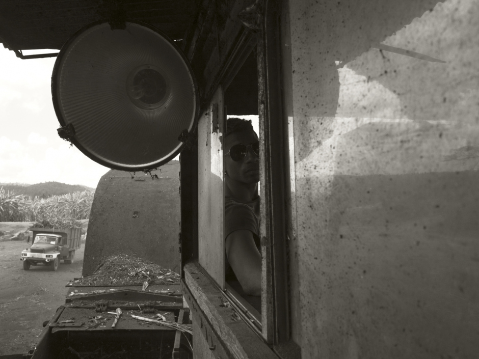 Cuba, 2 March 2017Sugar worker in a cane cleaning plant.Cuba, 2 mars 2017Sucrier dans une usine de nettoyage de canne à sucre.Pierre-Elie de Pibrac / Agence VU
