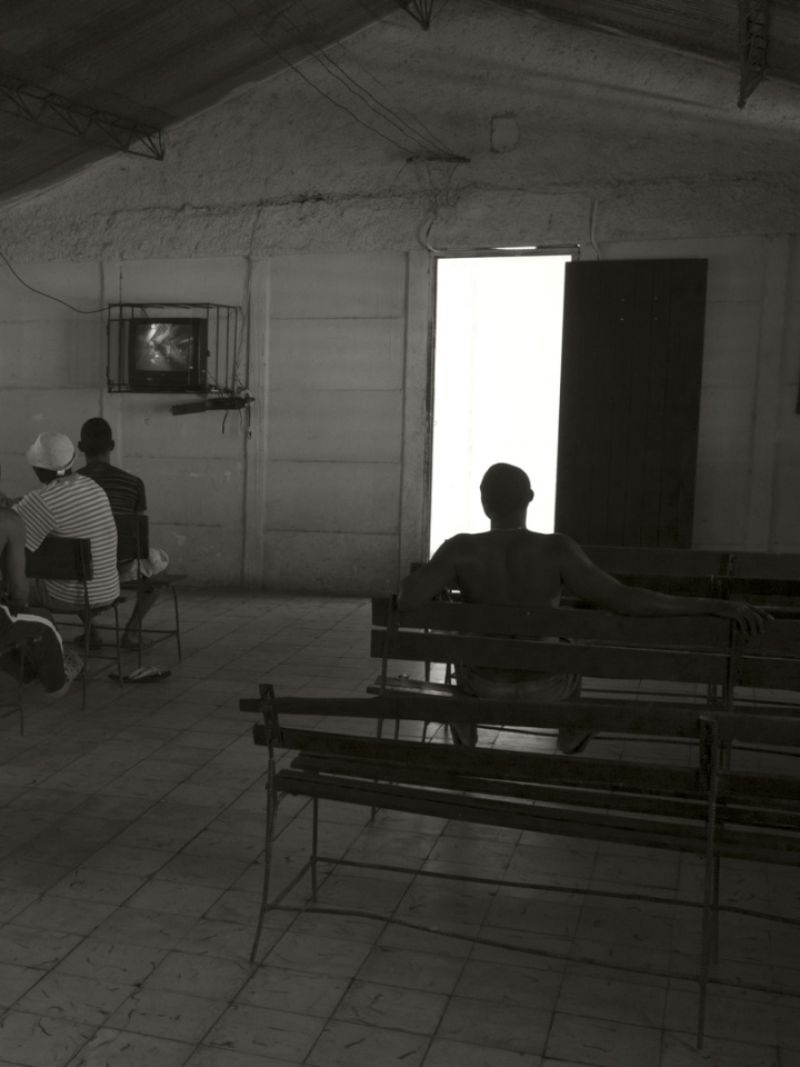 Cuba, Madruga, 2 March 2017Macheteros rest room in Madruga.Cuba, Madruga, 2 mars 2017Salle de repos des Macheteros de Madruga.Pierre-Elie de Pibrac / Agence VU