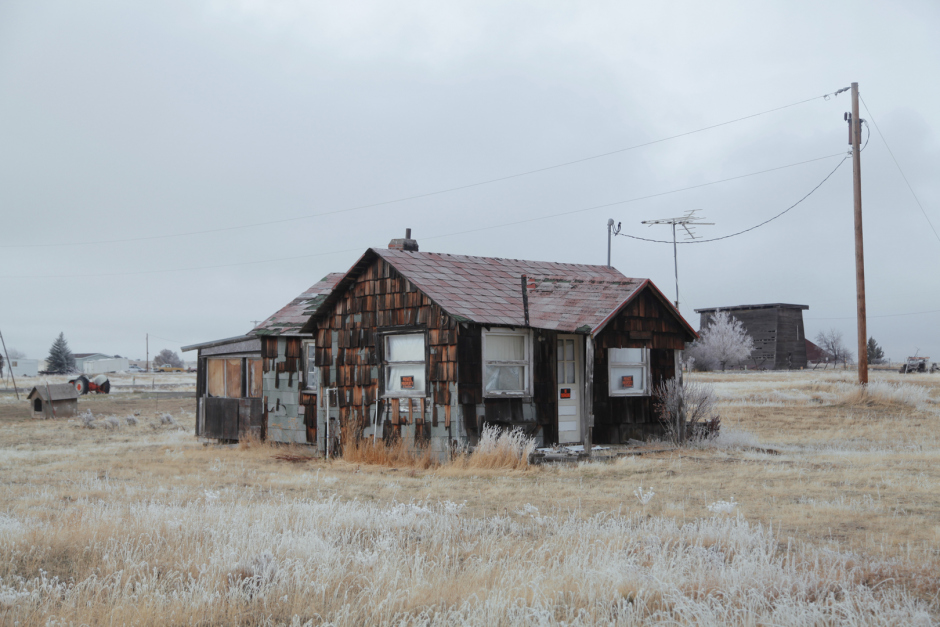 USA, Oregon, Shaniko, 07 November 2017From the series "Sinking Ship".USA, Oregon, Shaniko, 07 novembre 2017Issu de la série "Sinking Ship".Kyle Thompson / Agence VU