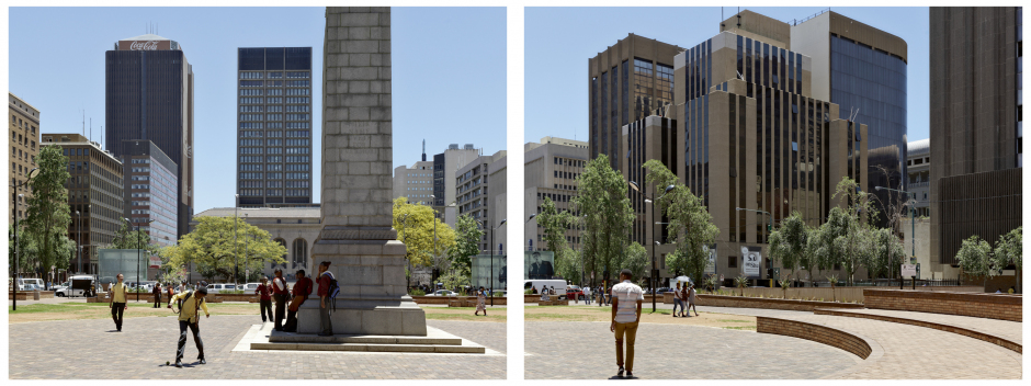 South Africa, Johannesburg, 18 November 2013Beyers NaudÈ Square.Afrique du Sud, Johannesburg, 18 novembre 2013Square Beyers NaudÈ. Guy Tillim/ Agence VU