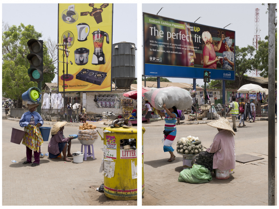 Ghana, Accra, 06 May 2017 Barnes Road. Ghana, Accra, 06 mai 2017 Route Barnes. Guy Tillim / Agence VU