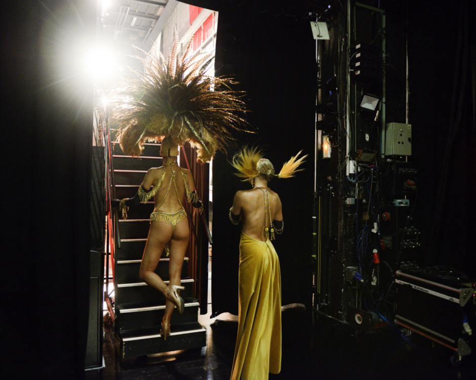 France, Paris, September 24, 2019 - The Lido backstage.