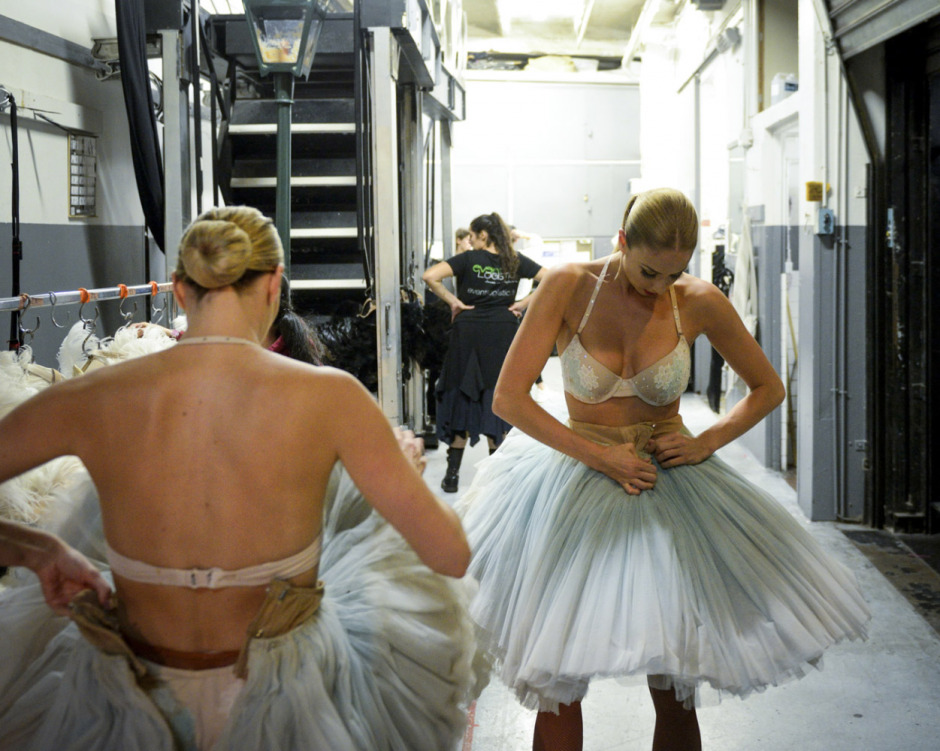 France, Paris, September 24, 2019 - The Lido backstage.