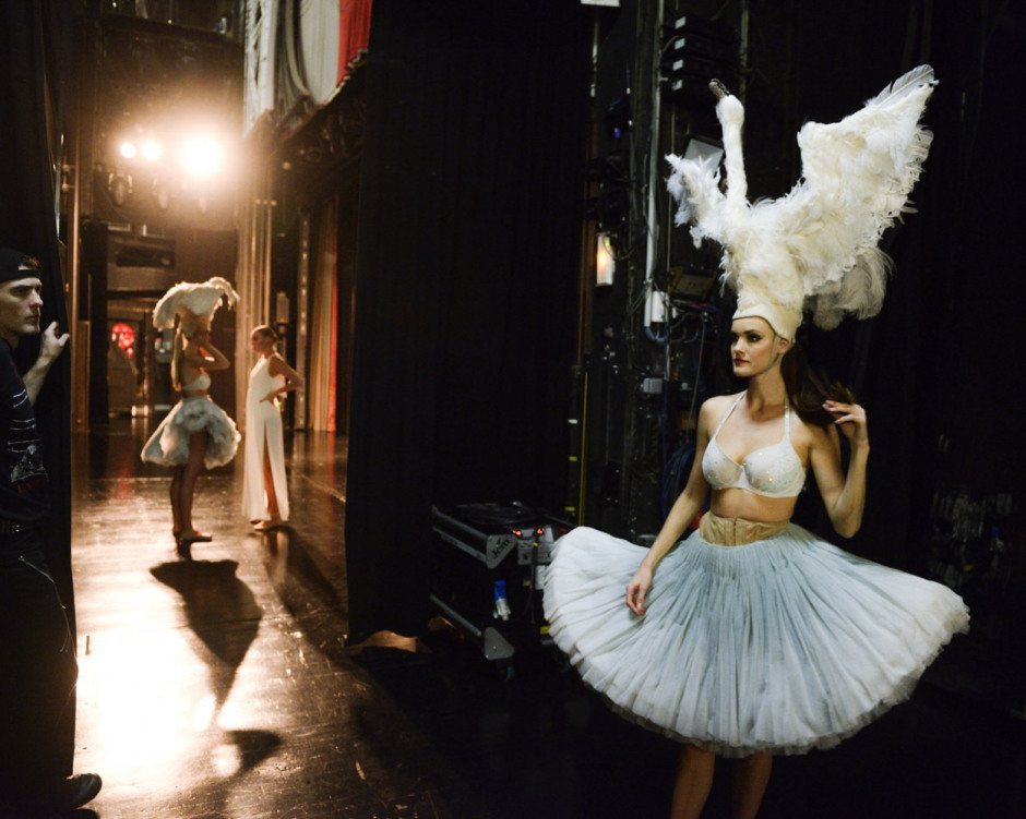 France, Paris, September 24, 2019 - The Lido backstage.