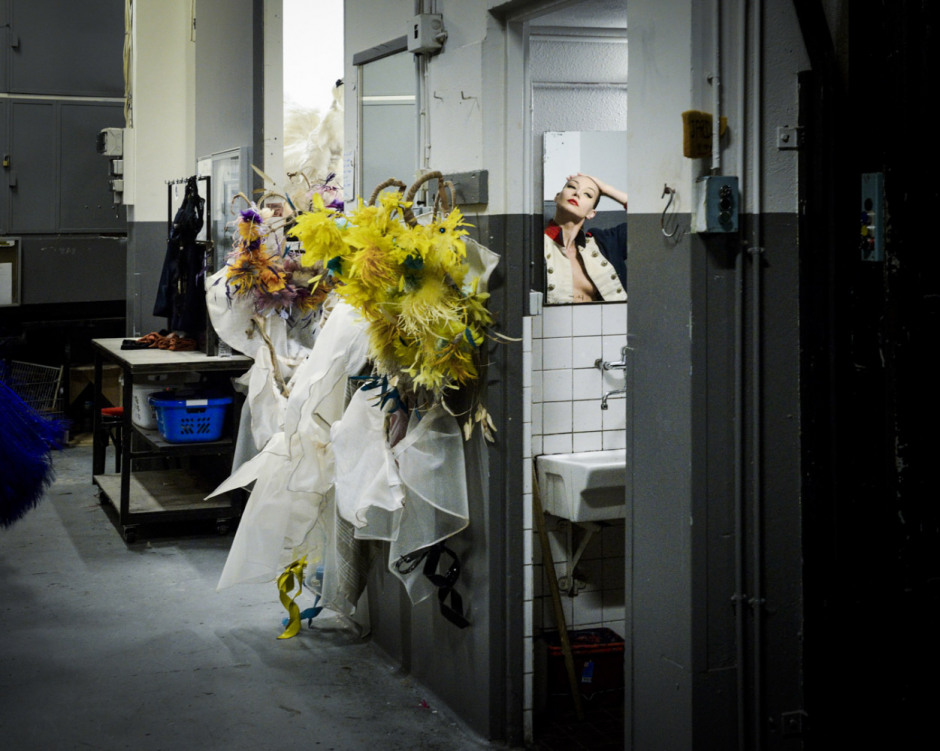 France, Paris, September 24, 2019 - The Lido backstage.