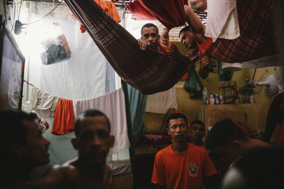 Brazil, November 6, 2018 - In the bowels of Brazilian inequality, in the difficulty of remembering our history, our origins, anomia generates the feeling of that « which must not be named ». It occurs when individuals feel pressured to violate norms. Prison cell overcrowded in the prison of Pedrinhas. State of Maranhao, northeastern.
