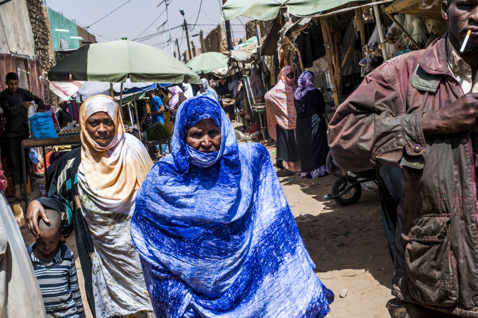Mauritania, Adrar region, Atar, April 9th 2018 In the market of the town of Atar. Atar is also the capital of the Adrar region. Mauritanie, Adrar, Atar, 9 avril 2018 Dans le marché de la ville d'Atar. Atar est aussi la capitale de la région d'Adrar. Ferhat Bouda / Agence VU