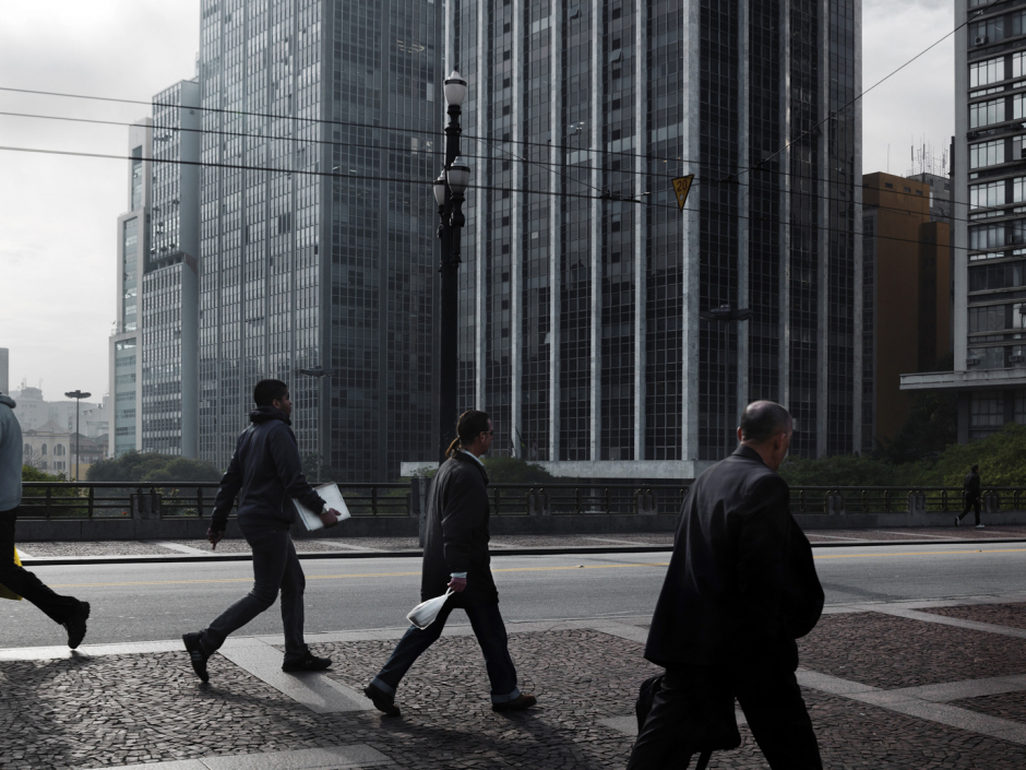 Brazil, Sao Paulo, 29 June 2011From the series "Second Nature".Viaduto do Ch·.BrÈsil, Sao Paulo, 29 juin 2011Issue de la sÈrie " Second Nature".Viaduc do Ch·.Guy Tillim / Agence VU