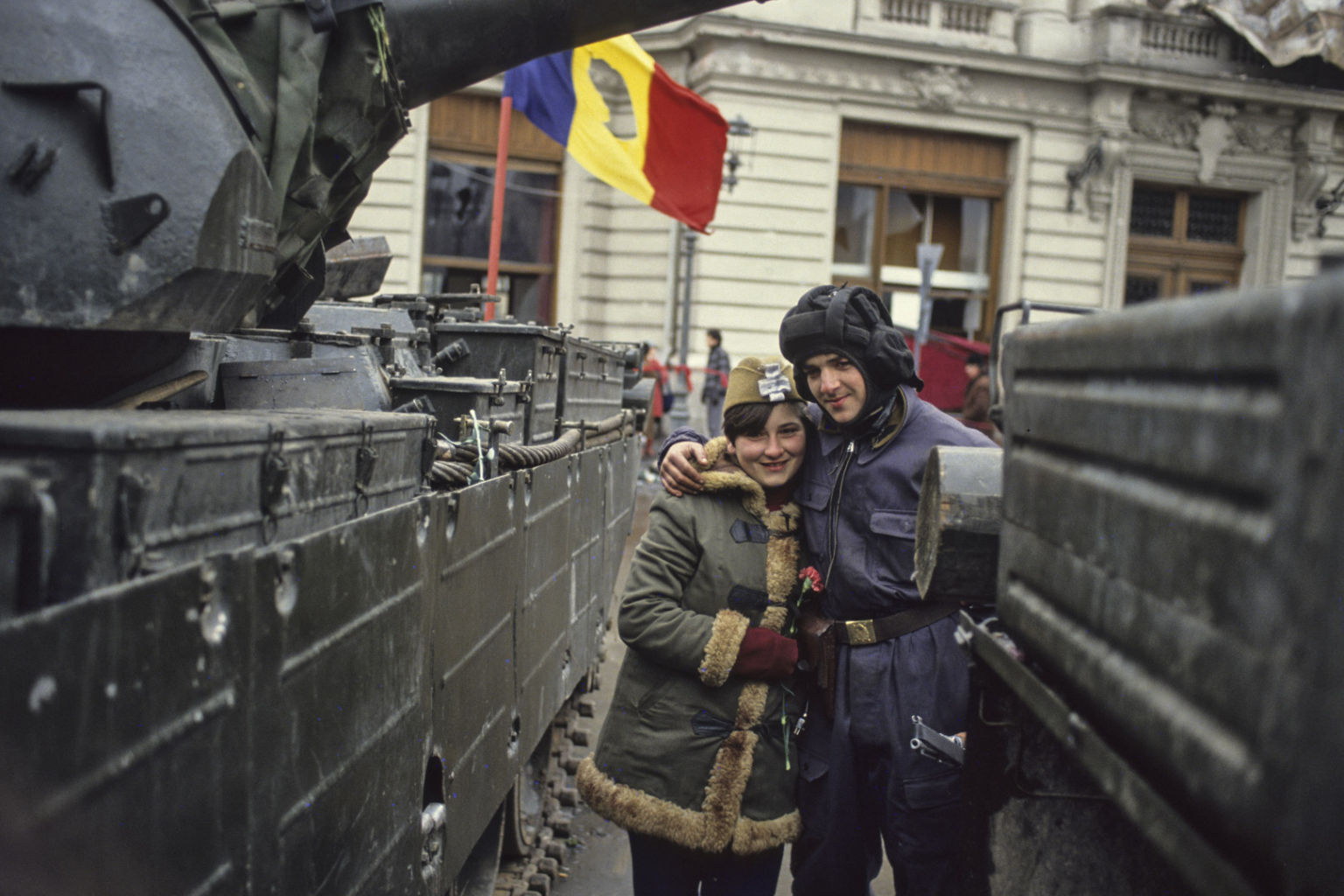 La Révolution Roumaine, 1989 - Agence VU'