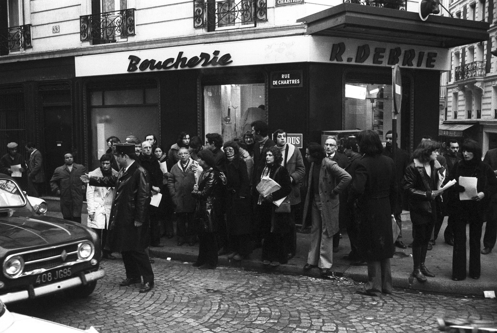 Protest Against Racism with Jean Paul Sartre, 1971 - Agence VU'