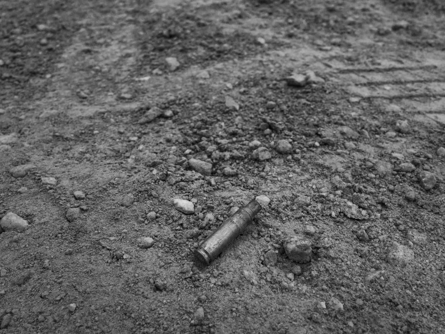 Brazil, Rio de Janeiro, 29 October 2025 - Traces of weapons used in combat with security forces on the dirt floor in the middle of a forest separating the Penha Complex from the Alemão Complex after the deadliest police operation in the history of Rio de Janeiro, where at least 126 people were killed.
