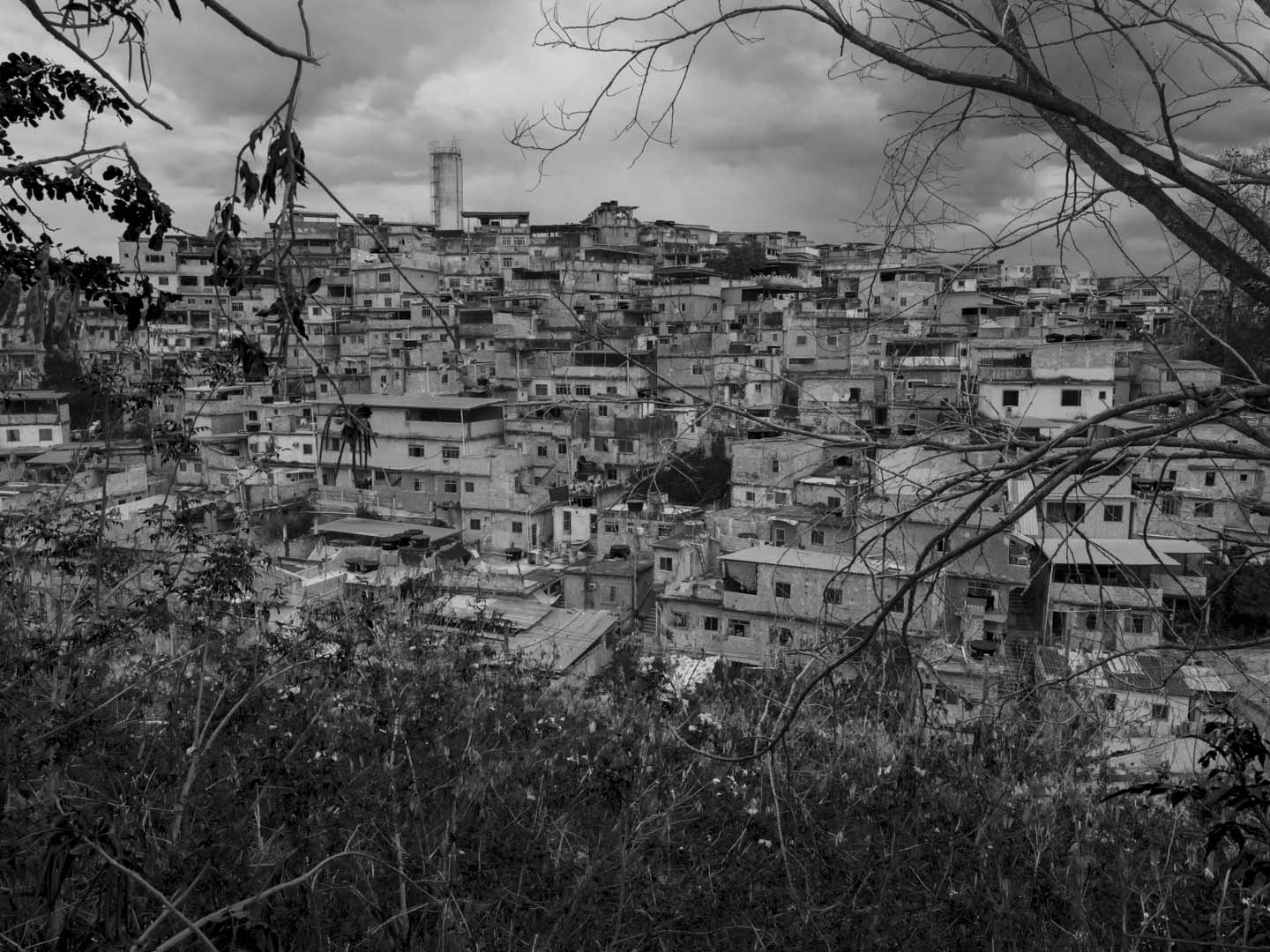 Brazil, Rio de Janeiro, 29 October 2025 - View of precarious houses in the area known as Vacaria in the upper part of the Vila Cruzeiro community in forest separating the Penha Complex from the Alemão Complex after the deadliest police operation in the history of Rio de Janeiro, where at least 126 people were killed.