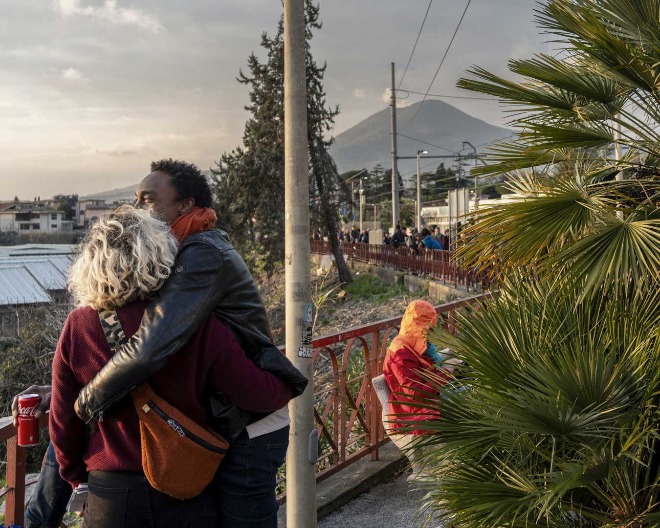 Italy, Around Pompeii, 17 February 2025 - Railway station
