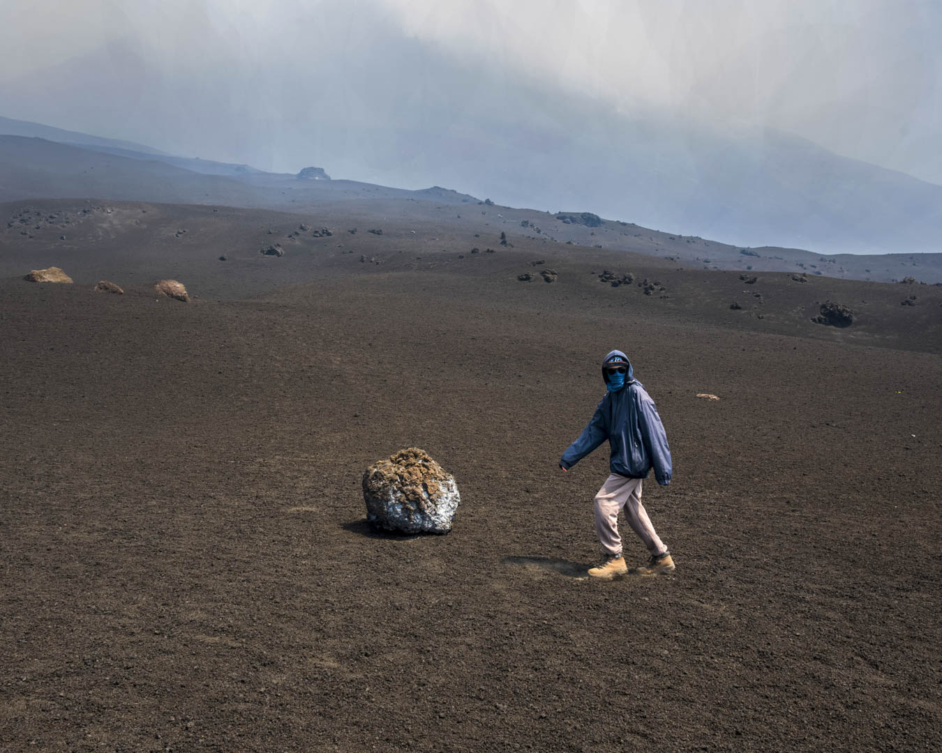 Italy, Sicily, 29 May 2025 - Tourists on Mount Etna