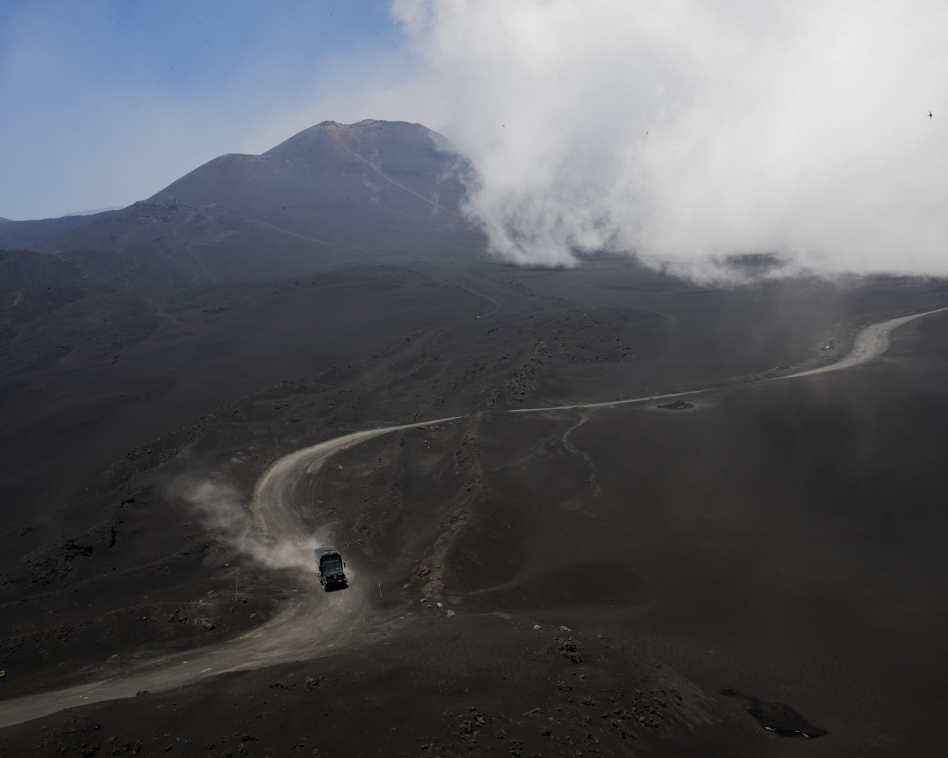 Italy, Sicily, 29 May 2025 - Road to Mount Etna