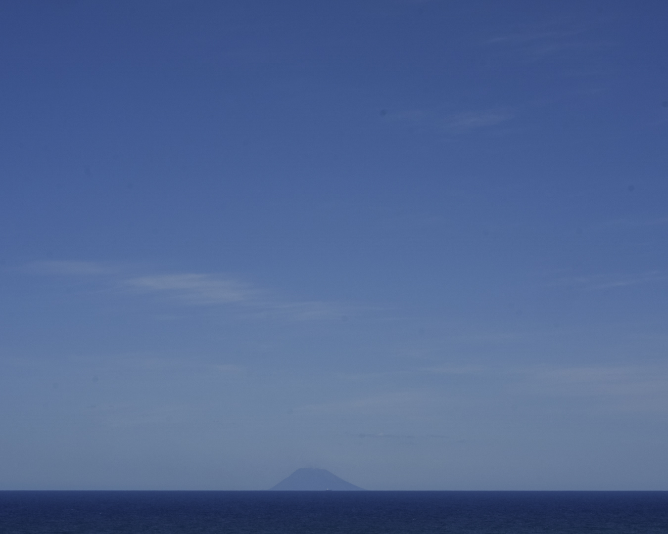 Italy, Stromboli, 30 May 2025 - Stromboli seen from the sea