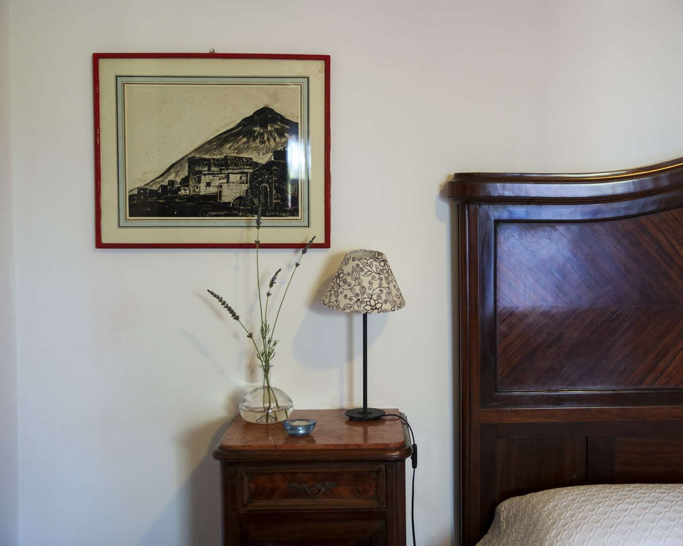 Italy, Stromboli, 30 May 2025 - Drawing of Mount Stromboli