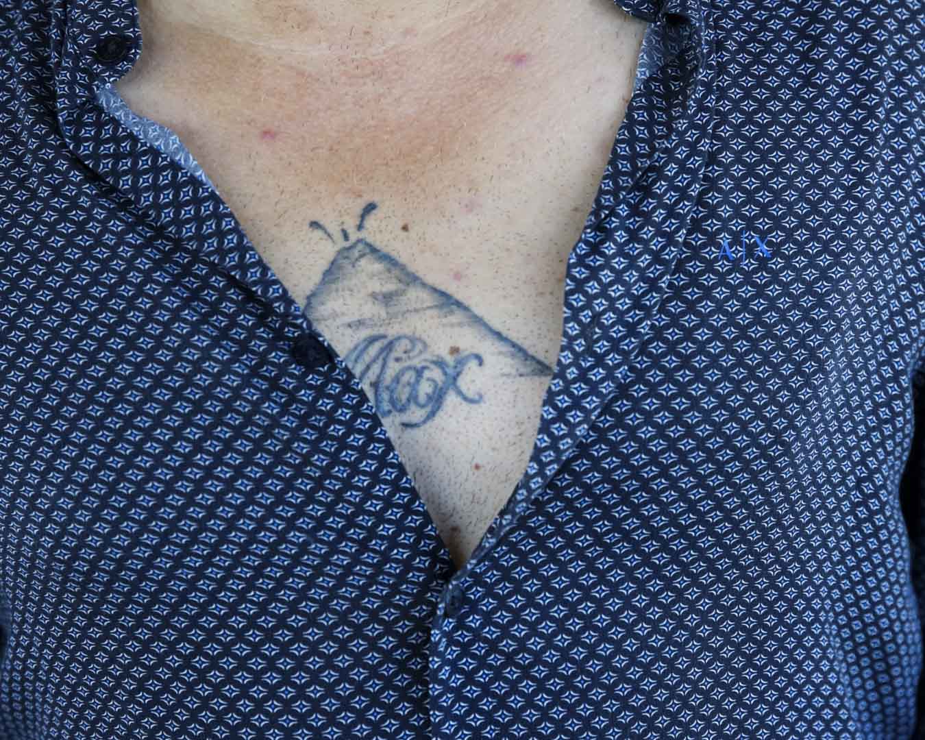 Italy, Stromboli, 30 May 2025 - Tattoo of Mount Stromboli